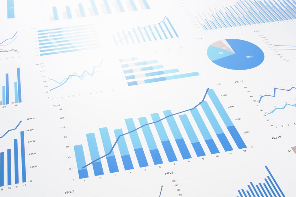 Data analytics graphs