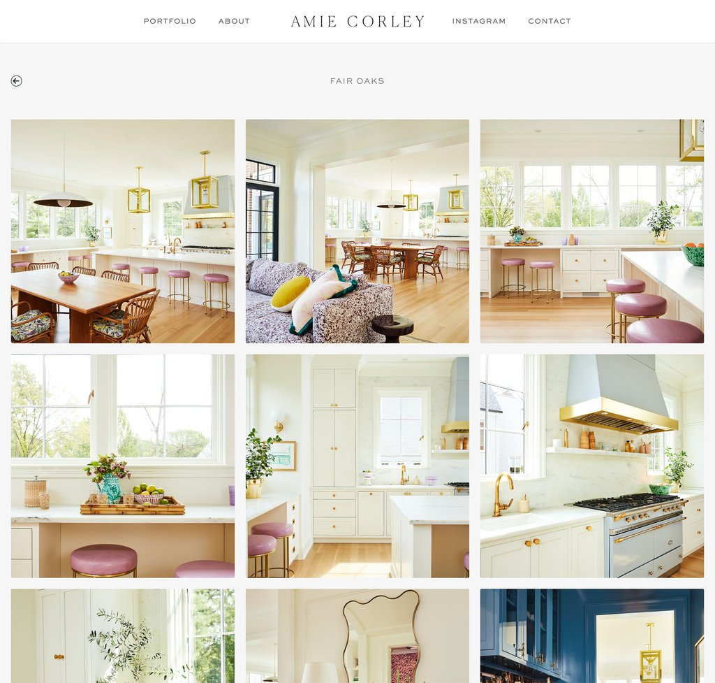 Amie Corley Portfolio - Fair Oaks Project gallery